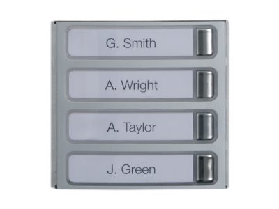 Накладка с 4 кнопками для вызывной панели MTM
