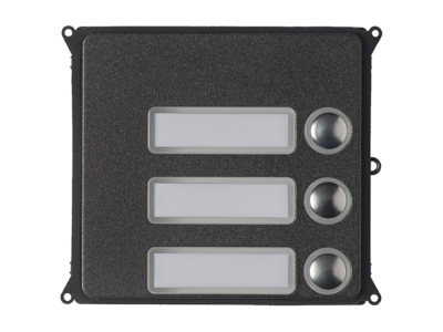Фронтальная накладка для 3-кнопочного кодонаборного модуля из окрашенного сплава Zamak