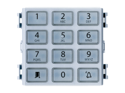 Клавиатура контроля доступа для вызывной панели THANGRAM, цвет серый