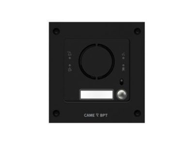 Вызывная вандалозащитная IP-аудиопанель MTM VR с 1 кнопкой, 1 модуль, цвет темно-серый